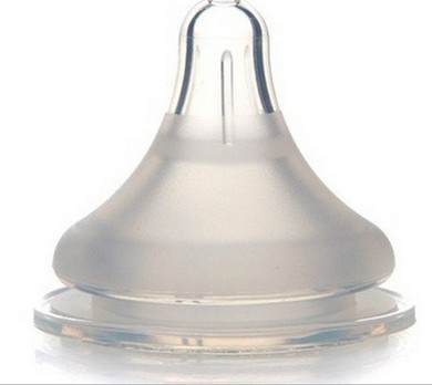 Wide Mouth Liquid Silicone Nipple Feeding Nipple Practical Breast Milk Real Sense Nipple Thickened Frosted Nipple