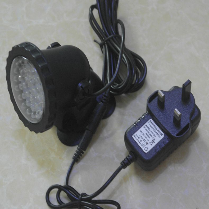 Spotlights Cross-border Amazon Aquarium Fish Tank Lights Remote Control Color Changing Diving Fish Tank Lights Colorful Garden Fake Landscaping
