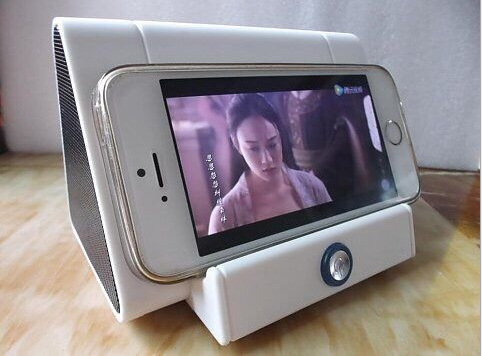 ライオンが感応スピーカーを鳴らす携帯電話スタンドスマート共鳴無線携帯電話スピーカー音響プレゼント工場直販|undefined