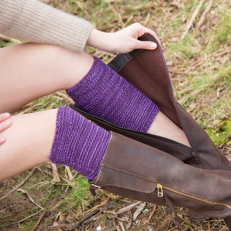 Latin Dance Socks Foot Knitted Sports Protective Leg Cover Yoga Wool Boot Cover Mixed Color Horizontal Yoga Warm Socks