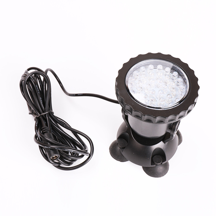 Spotlights Cross-border Amazon Aquarium Fish Tank Lights Remote Control Color Changing Diving Fish Tank Lights Colorful Garden Fake Landscaping