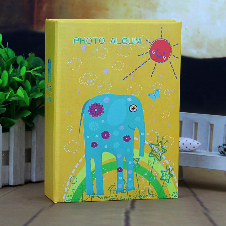 Yu Zhe new 6 inch 100 4R paper pocket photo album cartoon children's home wholesale cross-border generation
