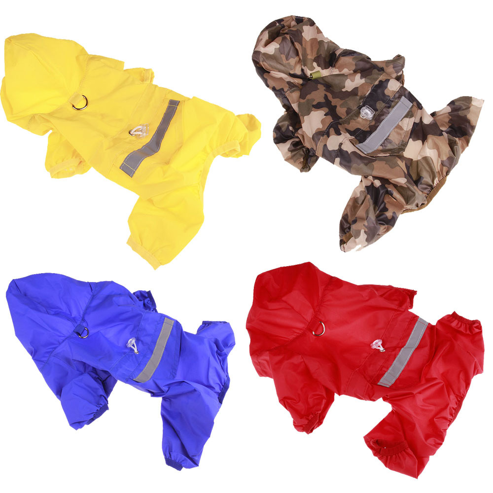Pet clothes raincoat double dog raincoat Four Seasons dog pet clothes wholesale good brand spot