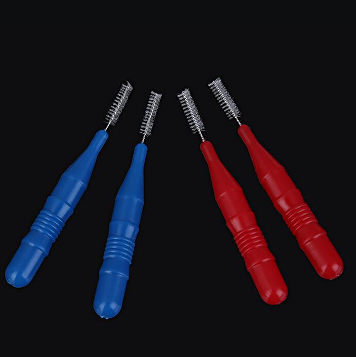 2.5MM red and blue interdental brush 50 pcs per box