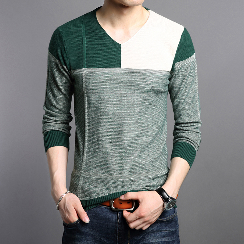 2012 autumn and winter new men's sweater fashion slim Korean pullover v-neck men's sweater manufacturers main business