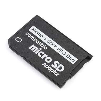 Factory wholesale PSP memory stick card holder TF to MS single card holder adapter vest card reader single card holder