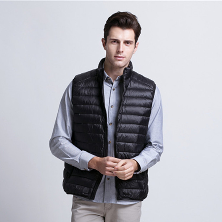 2022 men's new lightweight down vest men's vest men's down jacket men's plus size manufacturers wholesale