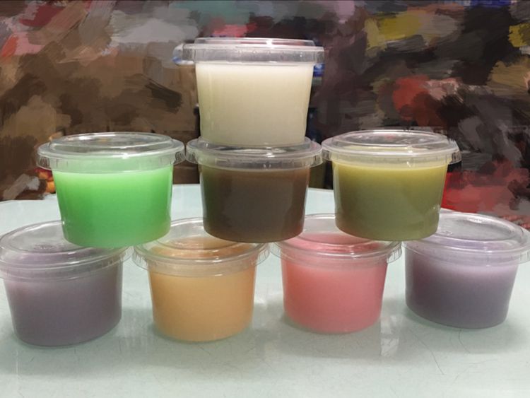 Factory in stock wholesale 4'an 110ml pudding cup jelly cup double skin Milk Cup with favorable price