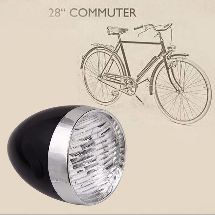 Factory Bicycle Headlight Mountain Bike Retro Headlight 3LED Cycling Light Car Front Light Night Riding Equipment