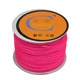Fluorescent Rose Red * 72 paper tube about 0.8mm (about 100 meters)
