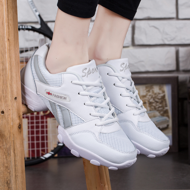 Men's Dance Shoes Soft Sole Autumn and Winter Breathable Square Dance Shoes Modern Dance Jazz Dance Dance Shoes Fitness Shoes 602
