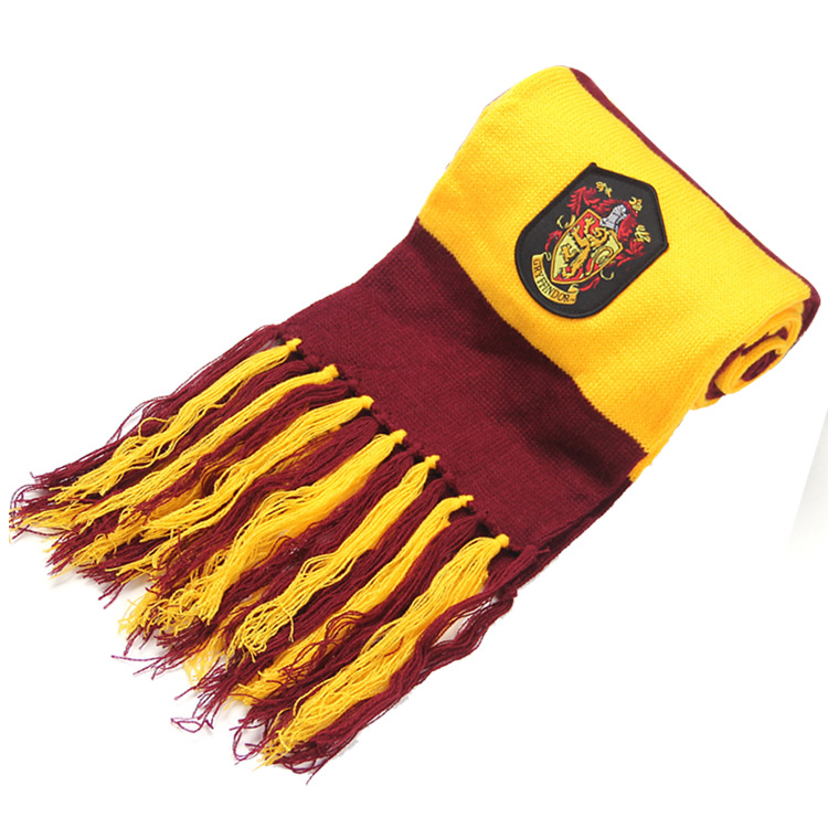 Harry Potter Scarf Hogwarts College Badge Animation Peripheral cosplay Props Million Christmas Gifts