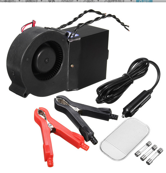 車載用温風機自動車用電気温風除霜器ターボダブル12V150w-350w 24v200-500w|undefined