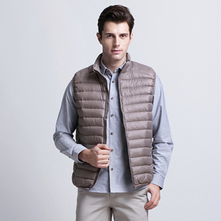 2022 men's new lightweight down vest men's vest men's down jacket men's plus size manufacturers wholesale