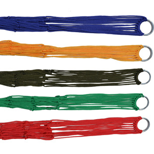 Cross Border Outdoor Products 9 Strands Nylon Rope Hammock Portable Camping Leisure Mesh Hammock Swing Rope Wholesale