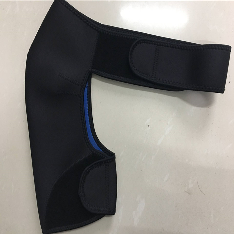 Warm two-way adjustable shoulder strap strap protection shoulder strain basketball fitness shoulder pad can be used for hair