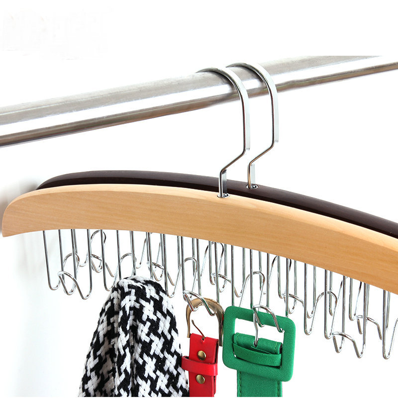 Making Lotus Wood clothing store silk towel rack making household wardrobe silk towel rack making solid wood natural color silk towel rack