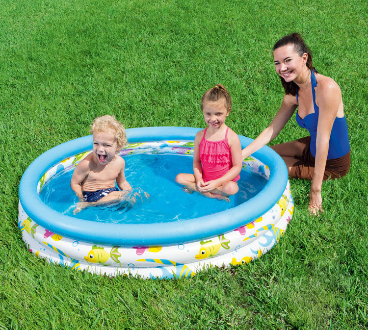 Original genuine Bestway inflatable swimming pool round swimming pool baby bathtub sand pool ball pool 51009