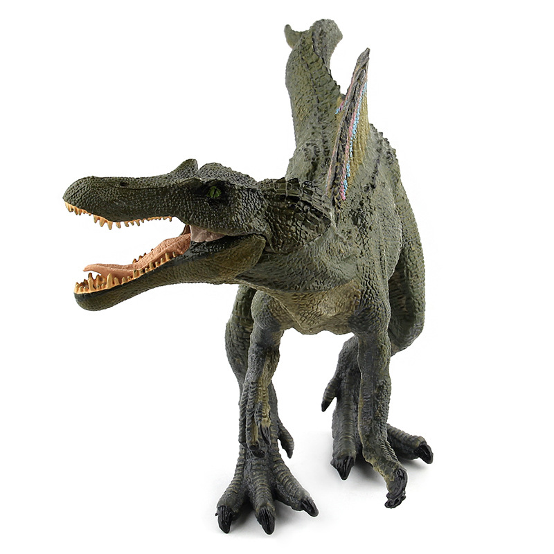 Manufacturers foreign trade Jurassic model children's simulation static plastic solid large dinosaur Spinosaurus
