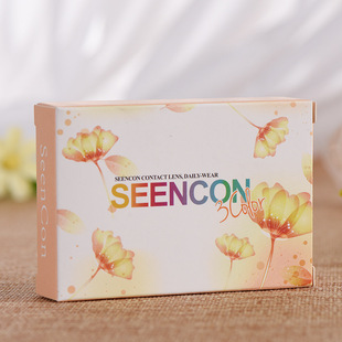 High-grade environmental protection beauty pupil box custom manufacturers supply beauty pupil special packaging box color carton custom