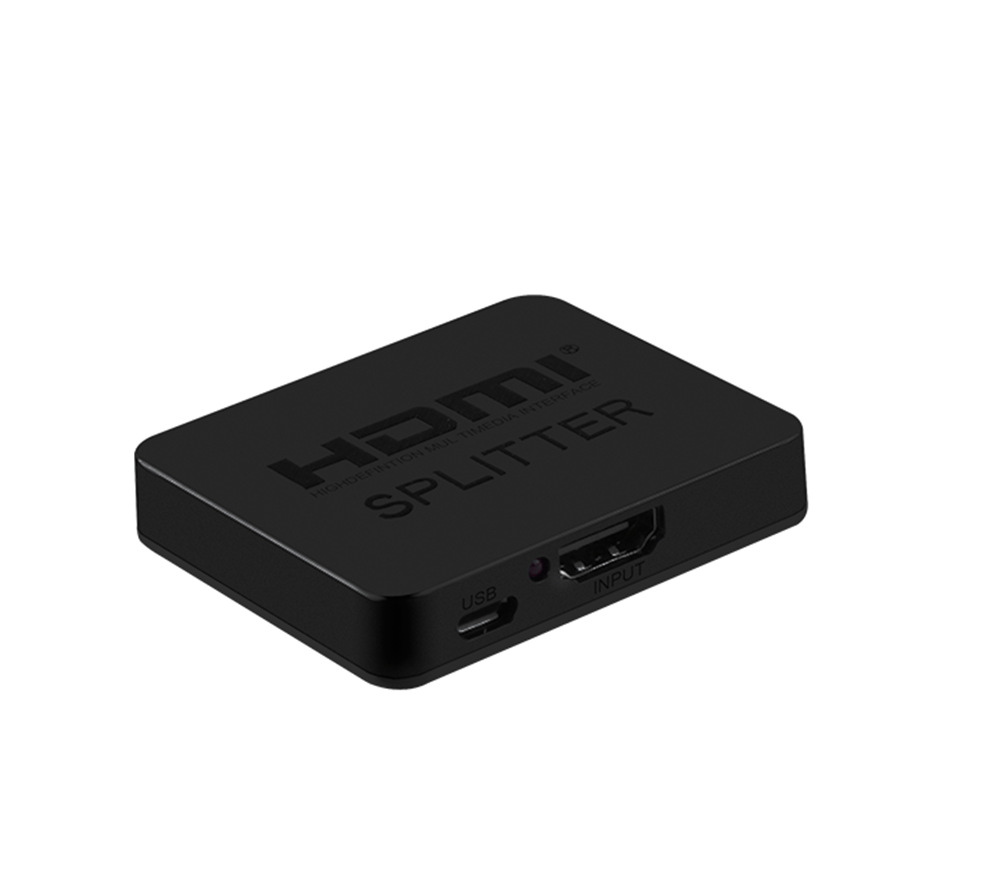 HDMI distributor one minute two switcher 4k * 2k 1 in 2 out frequency divider same screen device frequency divider converter