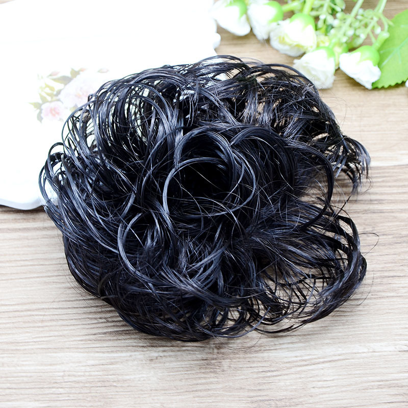 Bride hair wig hair ring wholesale fluffy shape head Ring Ball head hair accessories low price hot selling accessories