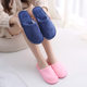 New plush indoor home autumn and winter wooden floor warm EVA moon cotton slippers Cixi