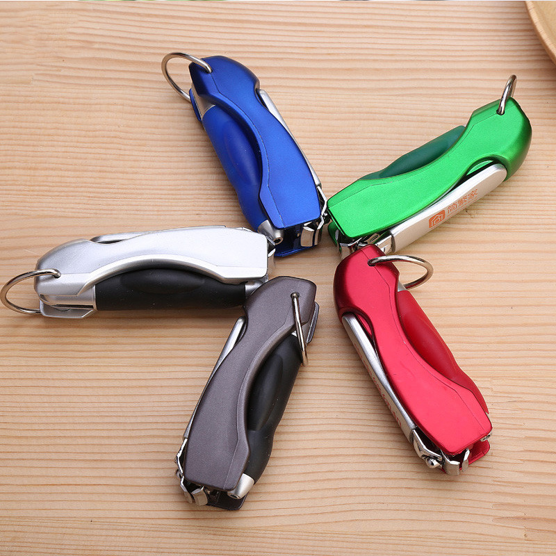 Creative stationery nail clippers ballpoint pen mini folding small pen tool keychain pen multifunctional ballpoint pen