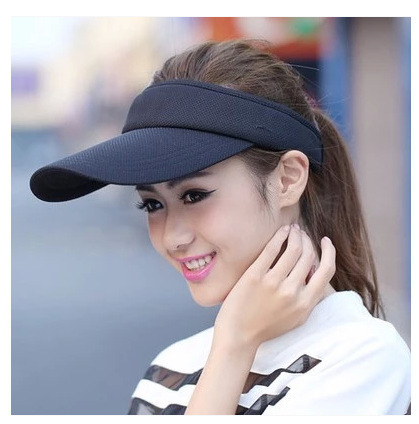 Women's Summer Korean-style Trendy Solid Color Baseball Cap Men's Empty Top Sunscreen Sun Hat Outdoor Riding Breathable Casual Sun Hat