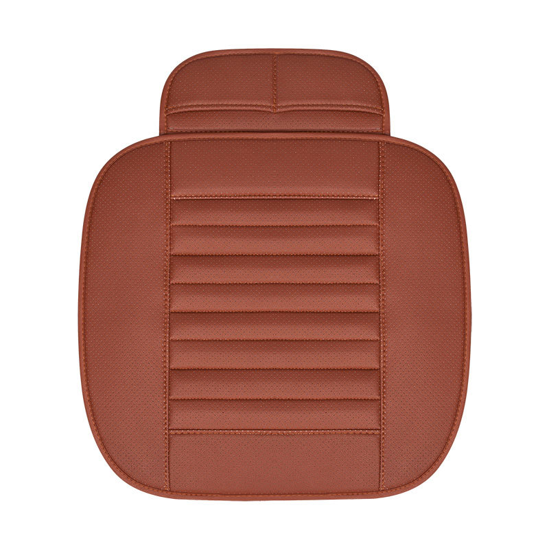 Amazon Hot Sale Foreign Trade Danipi Three-piece Single Seat Cushion No Backrest Bamboo Charcoal Car Cushion