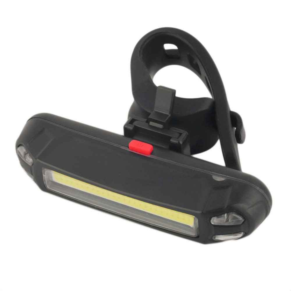 Night riding bicycle taillight Super Light super bright USB rechargeable bicycle convenient installation mountain bike LED warning taillight