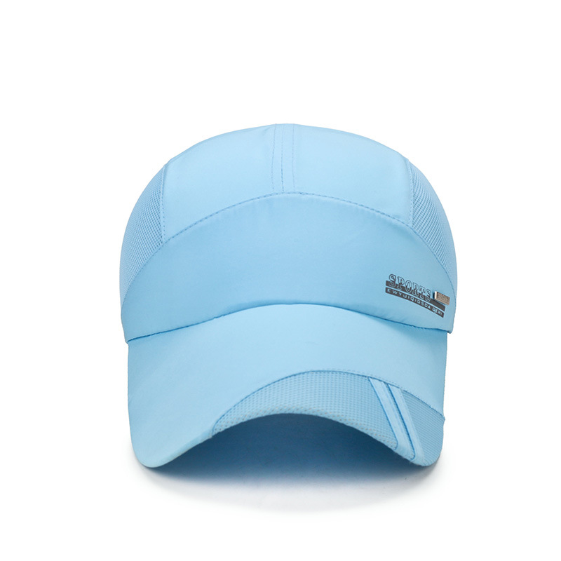 Hat men's summer outdoor travel quick-drying hat women's sun protection sun hat breathable sports hat wholesale