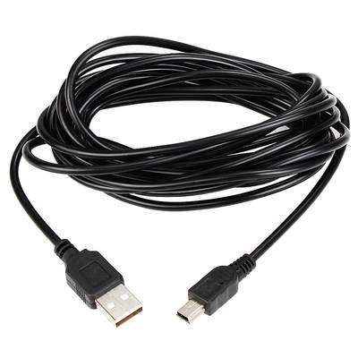 Driving recorder power cord changed to usb interface connection line power supply to plug car universal extension charging line