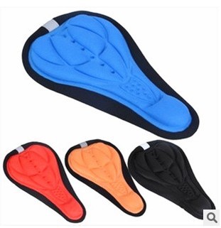 Breathable sponge front cushion cover bicycle cushion seat cover cycling equipment bicycle dead flying mountain bike seat cushion