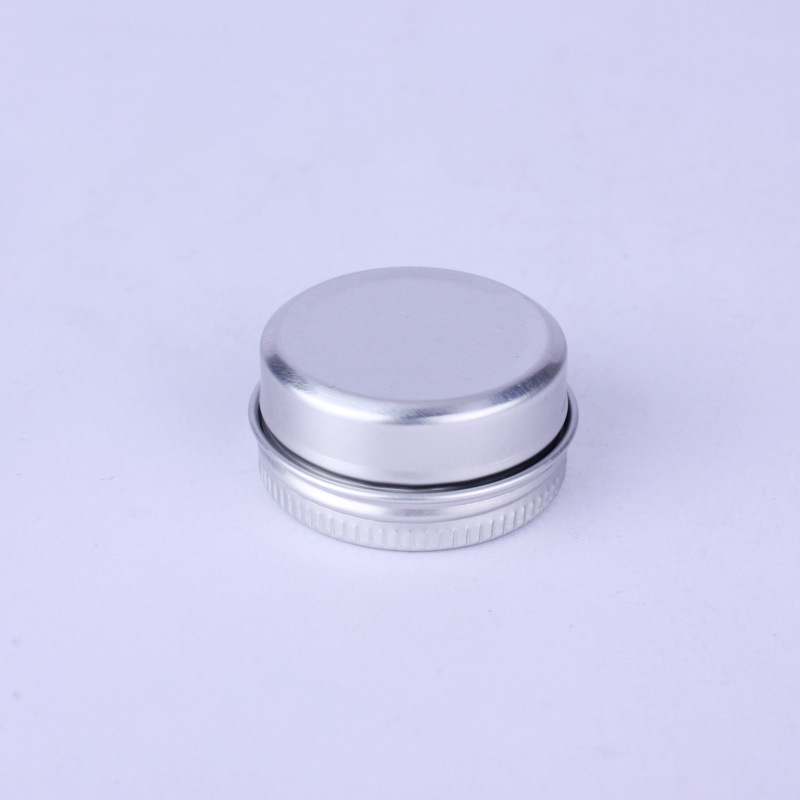 10g aluminum box 35*18mm round metal box fish hook bait storage hair wax balm essential oil packaging mini box