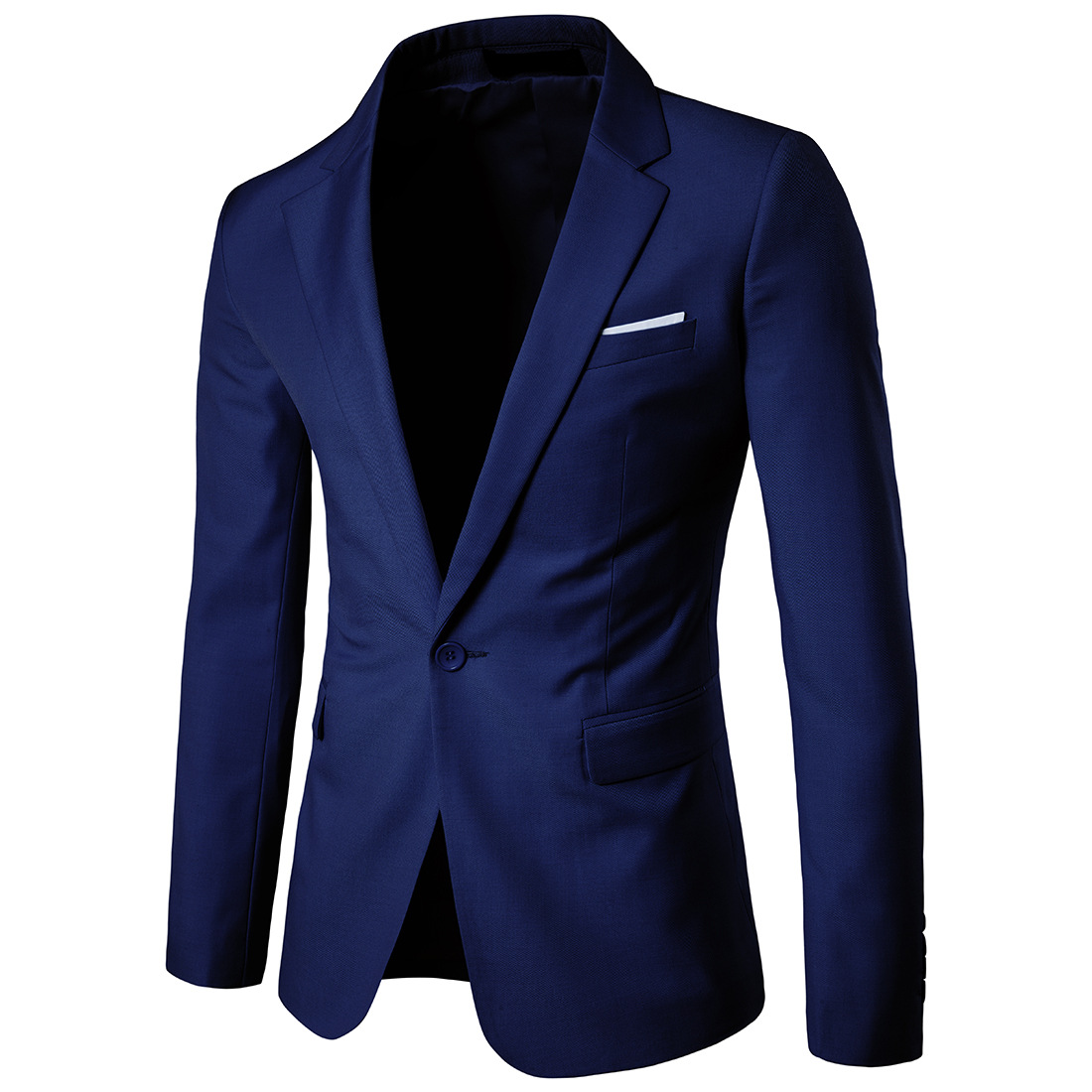2019 business casual suit man best man wedding one button suit jacket men's 9 colors S-6XL purple