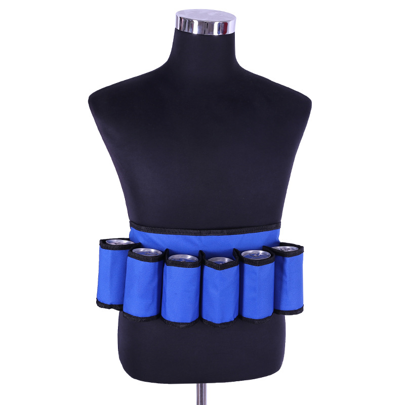 Beer Belt Beer Waist Pack Camouflage Pack 6-Pack Beer Belt Drinks Party Small Waist Pack