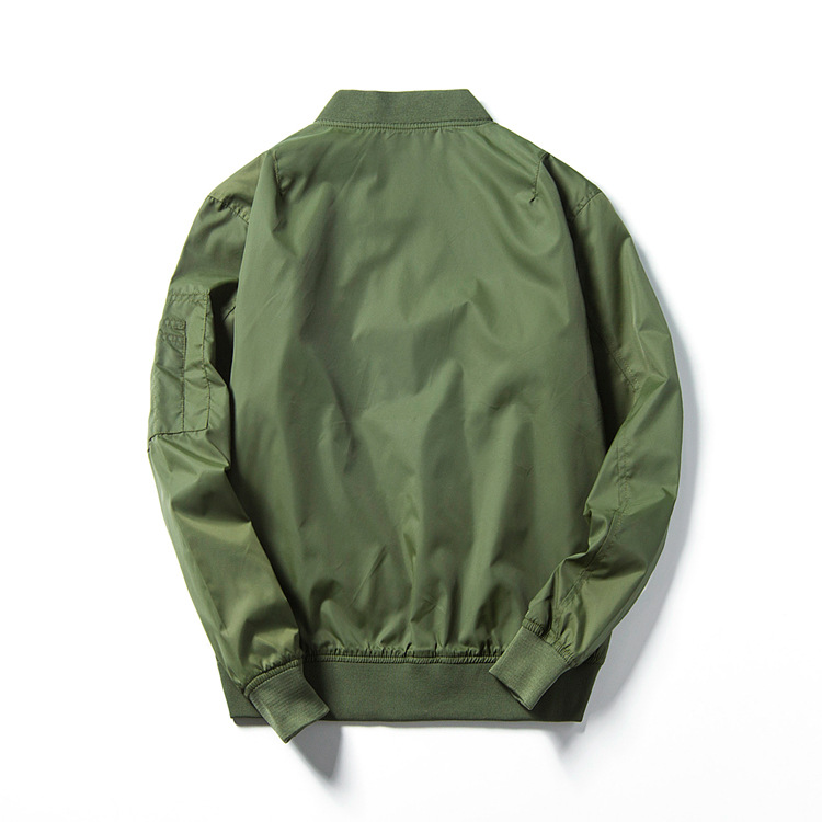 Spring and Autumn Pilots MA1 Jacket Men's Jacket Baseball Suit Men's and Women's Loose European and American Youth Foreign Trade Groups