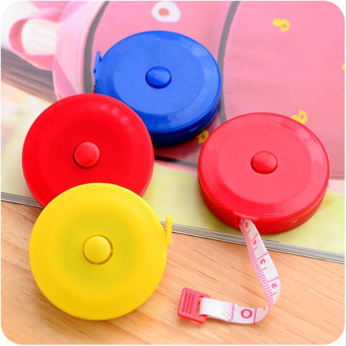 Automatic retractable tape measure multi-purpose plastic tape measuring ruler/cute mini soft ruler printable logoT