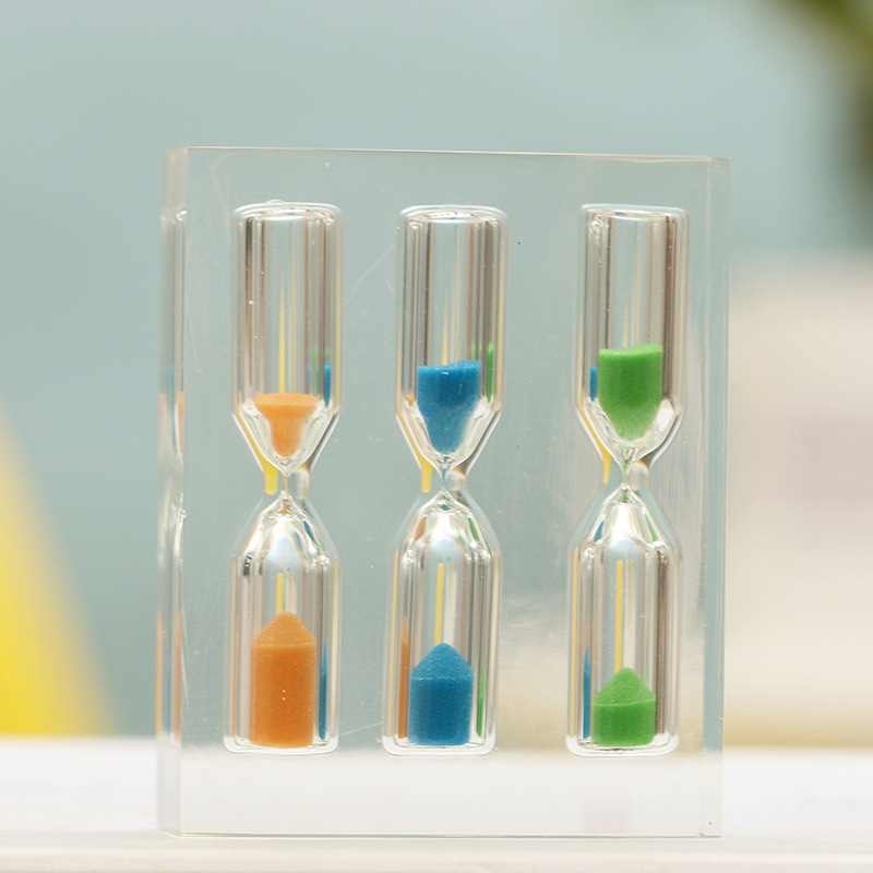 Hourglass timer 1/2/3/4/5 minutes creative time funnel home decoration ornaments holiday friends gift