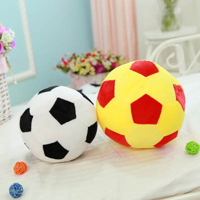 Factory wholesale football pillow plush toys teaching supplies children dance props school activity gifts