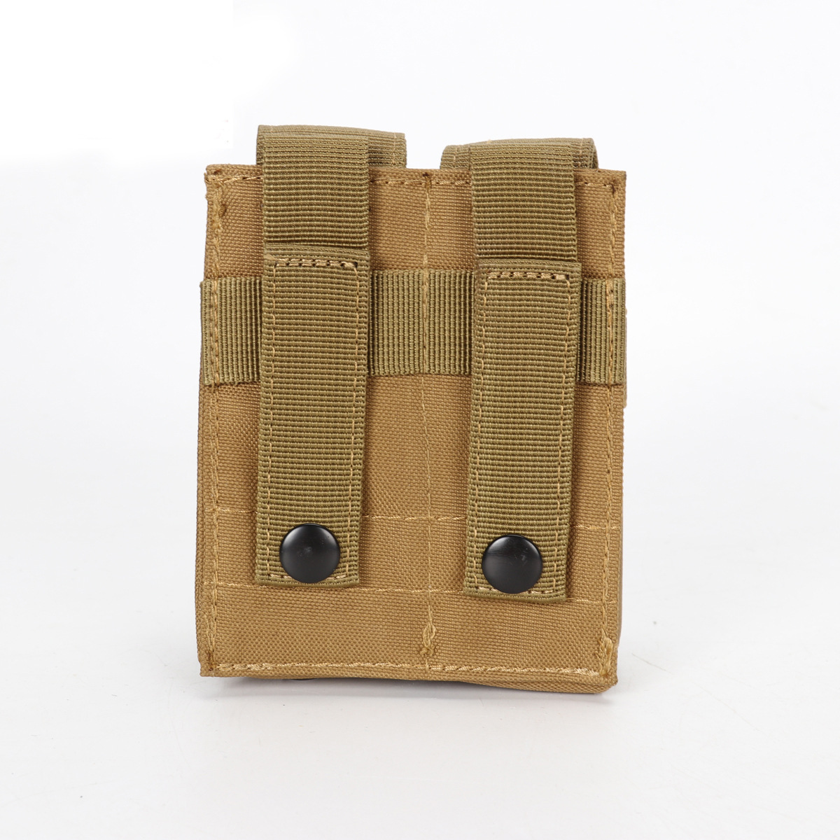 Outdoor tactical double clip bag molle clip accessory bag 9mm clip waist hanging bag two-piece bullet bag