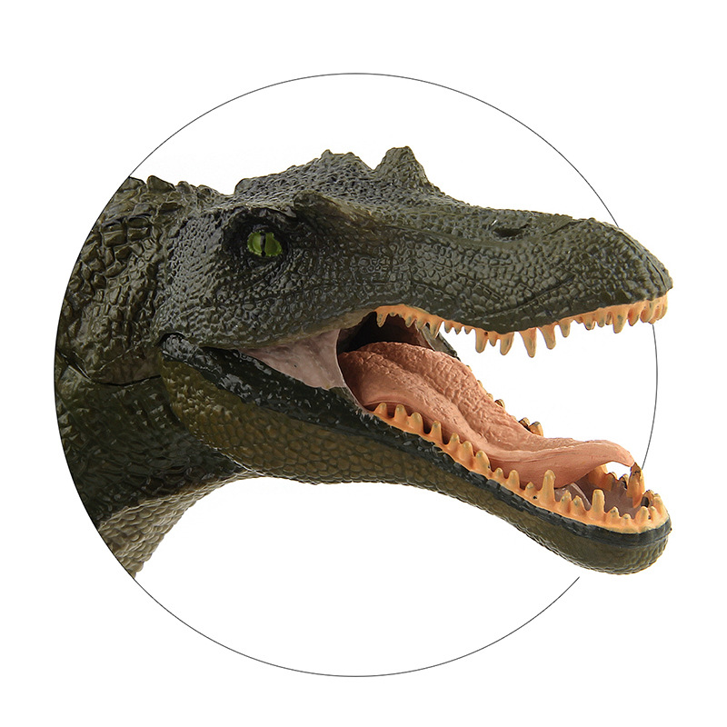 Manufacturers foreign trade Jurassic model children's simulation static plastic solid large dinosaur Spinosaurus