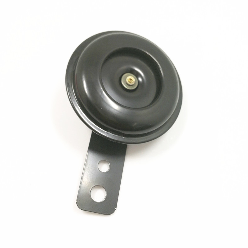 Hot selling motorcycle moped 6v electric horn small horn basin type electric horn Black