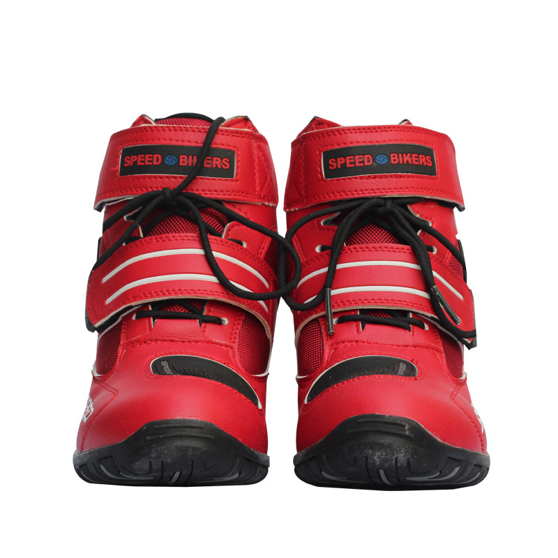 PRO-BIKER Motorcycle Road Boots Men and Women Knight Short Boots Casual Riding Shoes Lightweight Breathable Comfortable