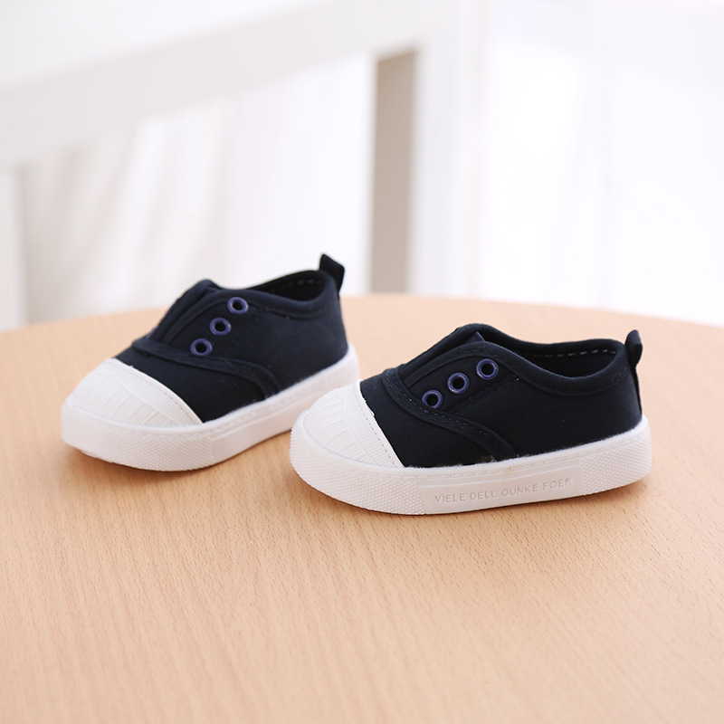 Baby Cloth Shoes 2023 Spring Baby Cloth Shoes Elasticized Foot Cover Shoes Soft Sole Newborn Baotou White Shoes Toddler Shoes