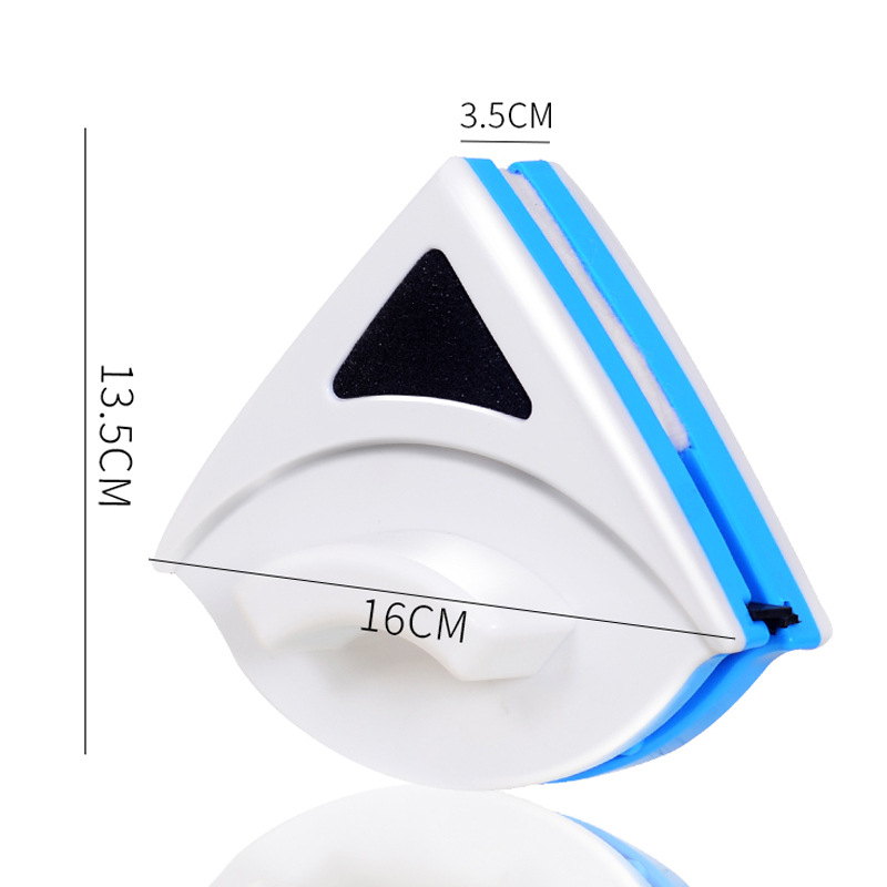 Single-layer double-sided glass cleaner 3-8mm strong magnetic single-layer glass wiper anti-pinch glass wiper manufacturers