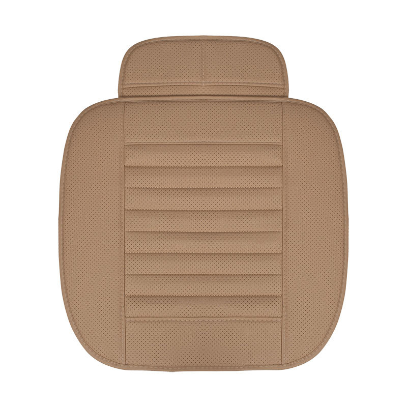 Amazon Hot Sale Foreign Trade Danipi Three-piece Single Seat Cushion No Backrest Bamboo Charcoal Car Cushion