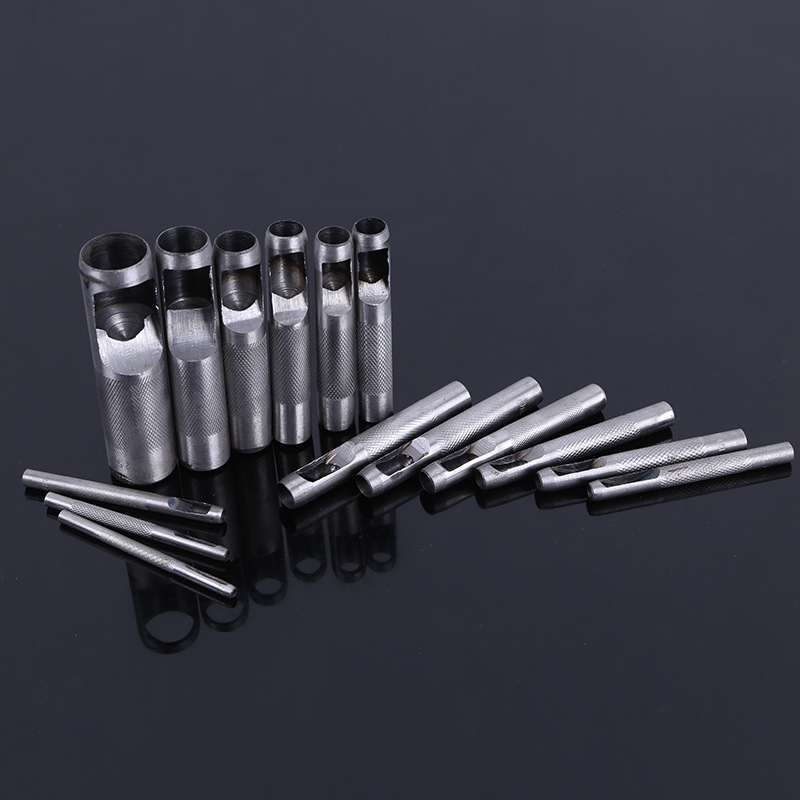 Source factory spot DIY leather round punch belt punch Chisel single round punch belt punch