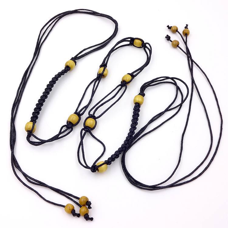 Women's Fine Accessories All-match Sweater Dress Fashion Simple Decorative Waist Chain Pure Hand-woven Waist Rope Skirt Belt